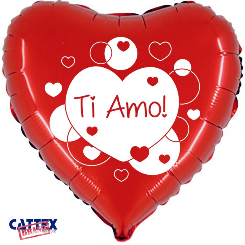 Palloncini Decorati CTX - Ti Amo! (18”)